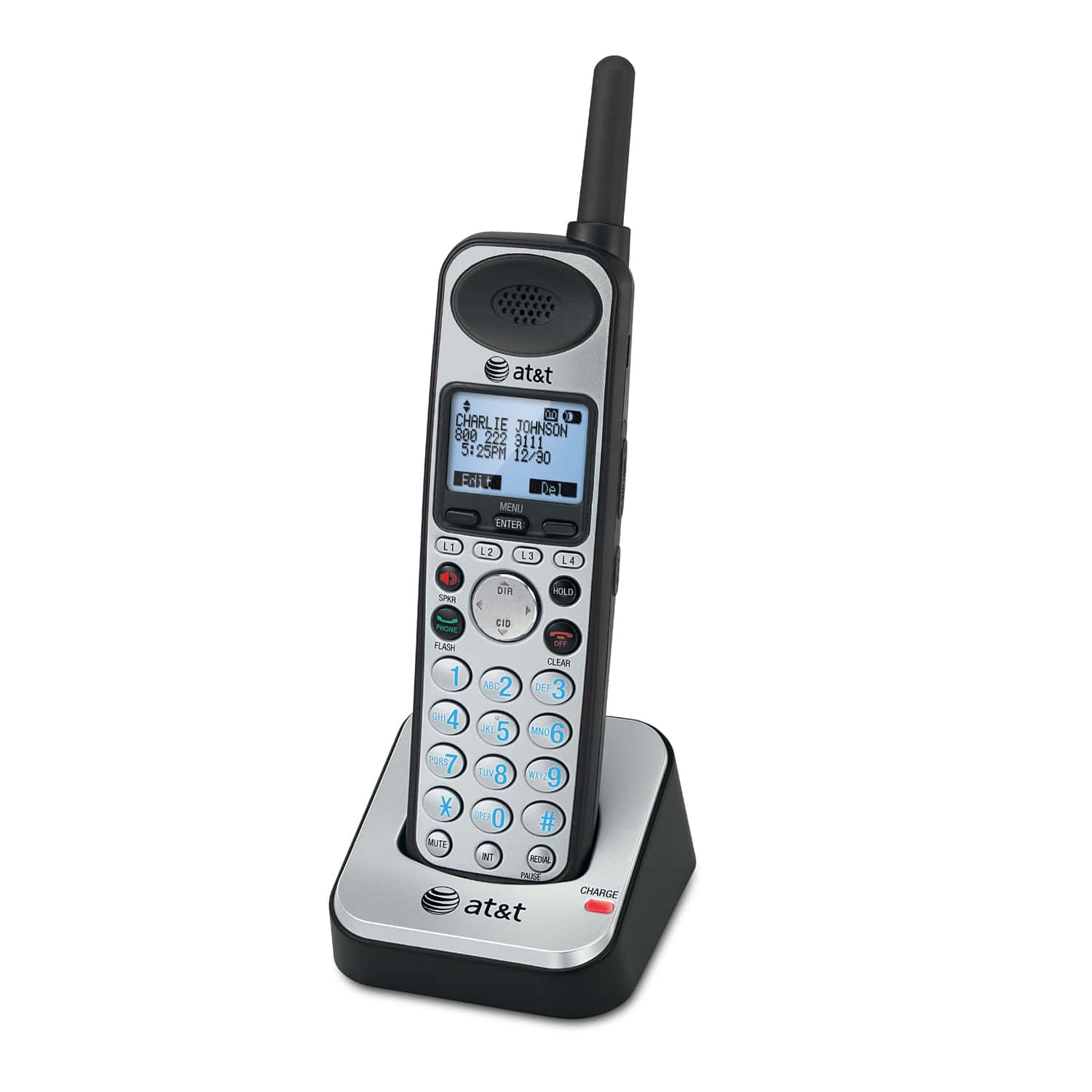 SynJ® 4-line cordless handset - view 1